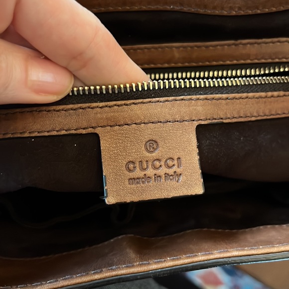 GUCCI Snaffle Bit Medium Shoulder Bag Rare - Picture 15 of 16